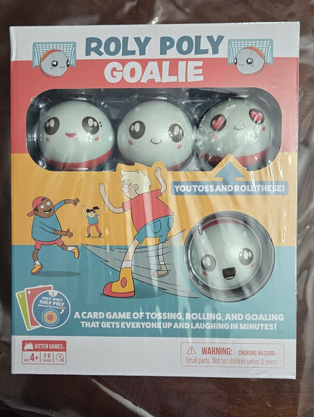 Exploding Kittens Roly Poly Goalie, NEW - Picture 6 of 7
